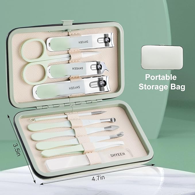 Manicure Set, 10 pcs High-Carbon