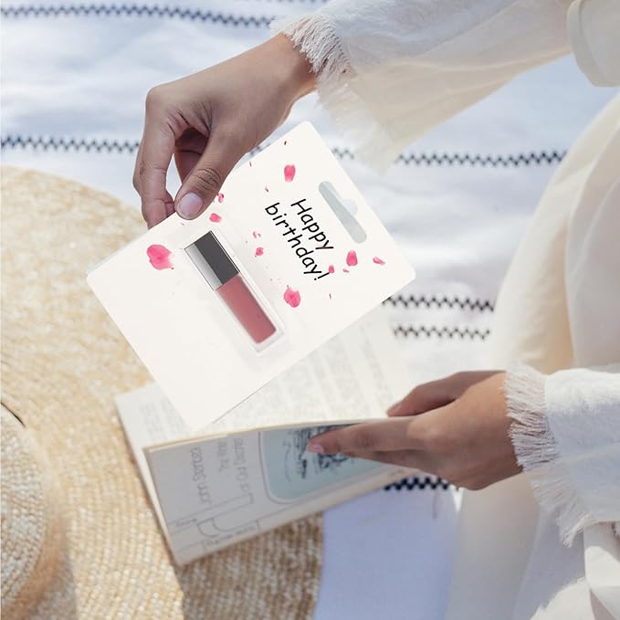 FOMIYES 30pcs Lip Balm Pouches Clear