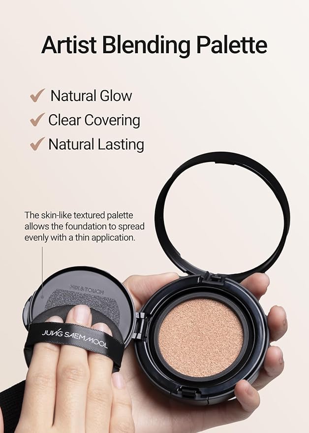 [JUNGSAEMMOOL OFFICIAL] Essential Skin Nuder Cushion (Fair) | Cream Foundation