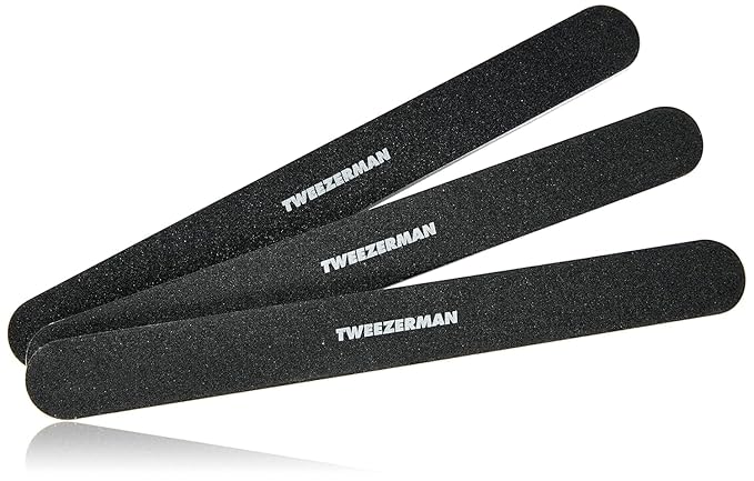 Tweezerman Professional Nail Files, (Pack of 3)