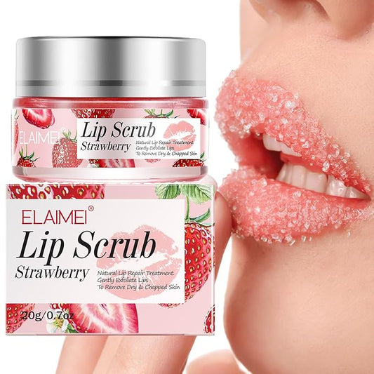 Lip Scrub, Lip Scrubs Exfoliator, Sugar