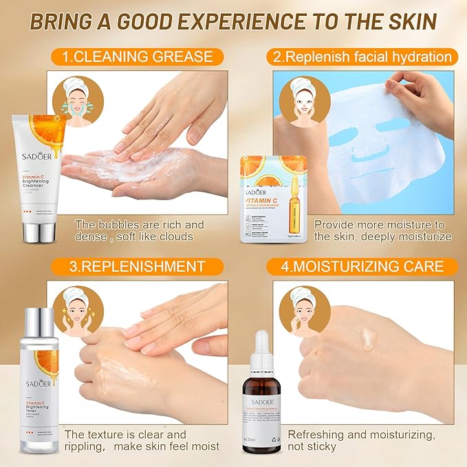 10 Pcs Skin Care Sets Face