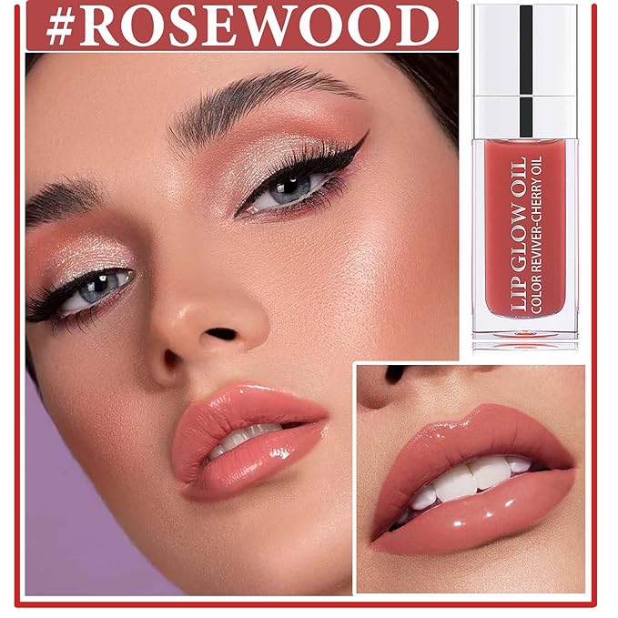 Plumping Lip Oil,Hydrating Lip Glow Oil