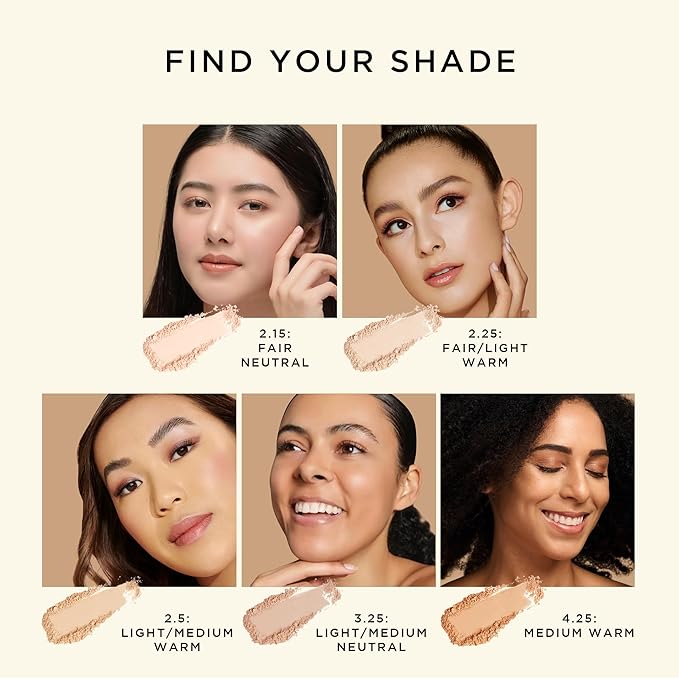 HALEYS Re-cover Pressed Powder Foundation Makeup (4.25) - Conceals Imperfections