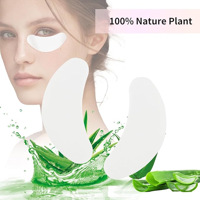 100pairs eyelash extension gel patches