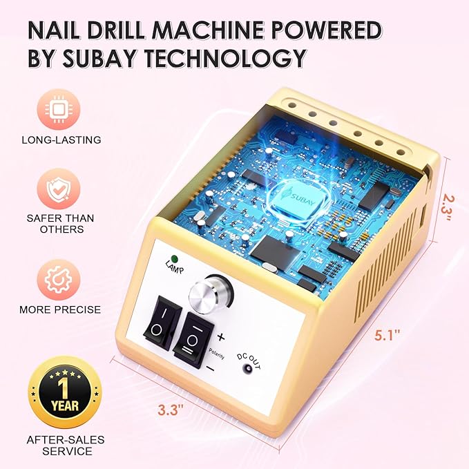 Subay professional nail drill machine