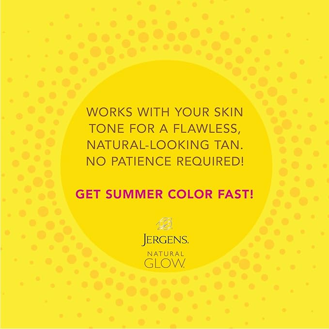 Jergens Natural Mousse, Light Bronze Tan for Fair Skin, Odor Free, 6 Fl Oz