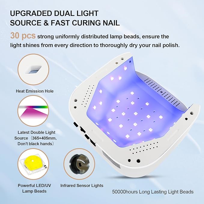 Lavinda uv led nail lamp,