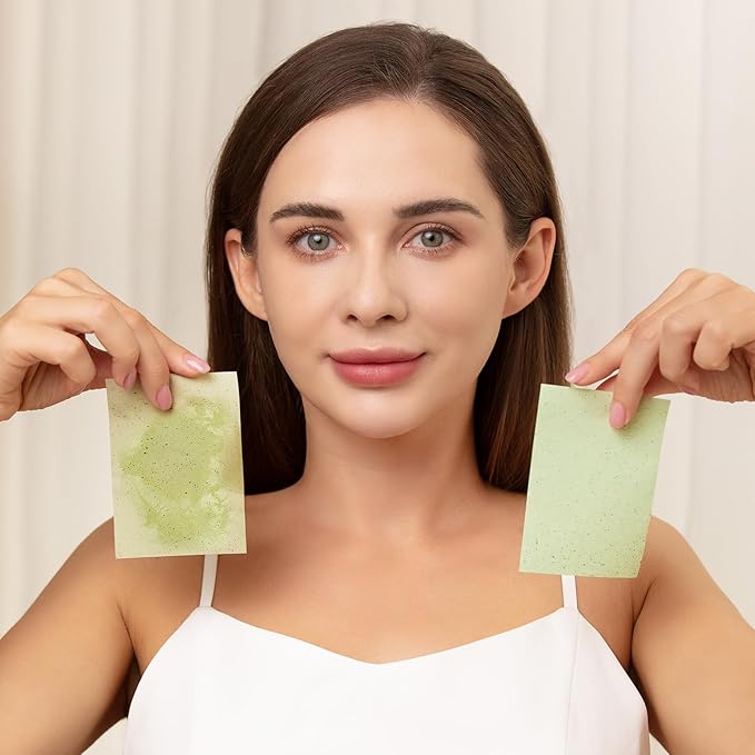 Teenitor Oil Blotting Sheets for Face, 2400 Sheets Large 10cmx7cm