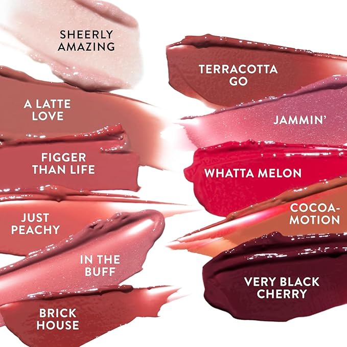 LAURA GELLER NEW YORK Jelly Balm Moisturizing Tinted Lip Balm - Figger Than Life - Hydrating Vitamin E - Semi-Shine Finish