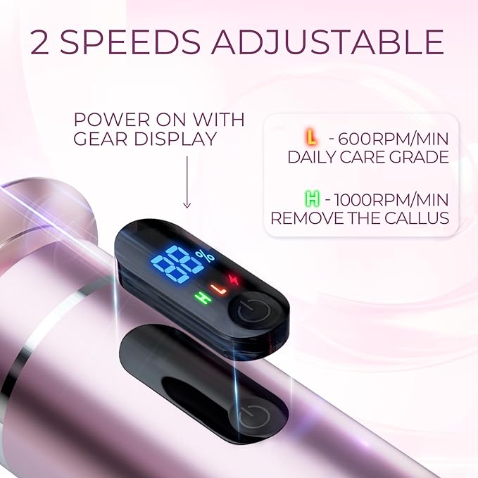 krofaue Electric Callus Remover for