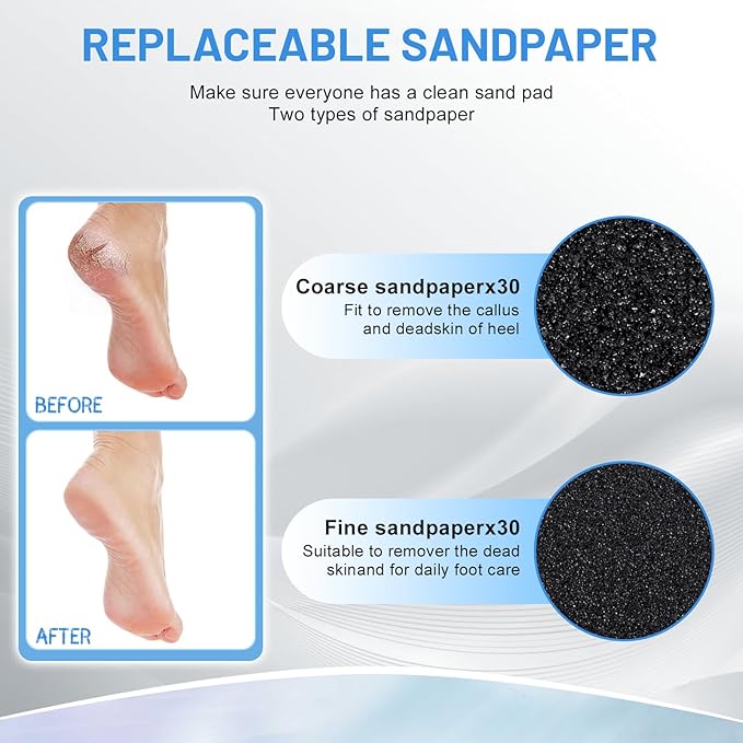 krofaue Electric Callus Remover for