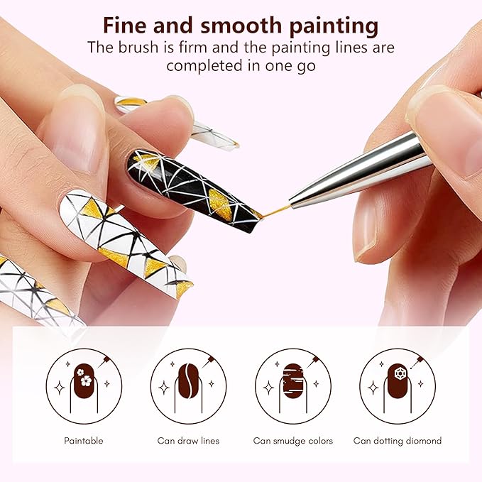Makartt double-ended nail art brushes