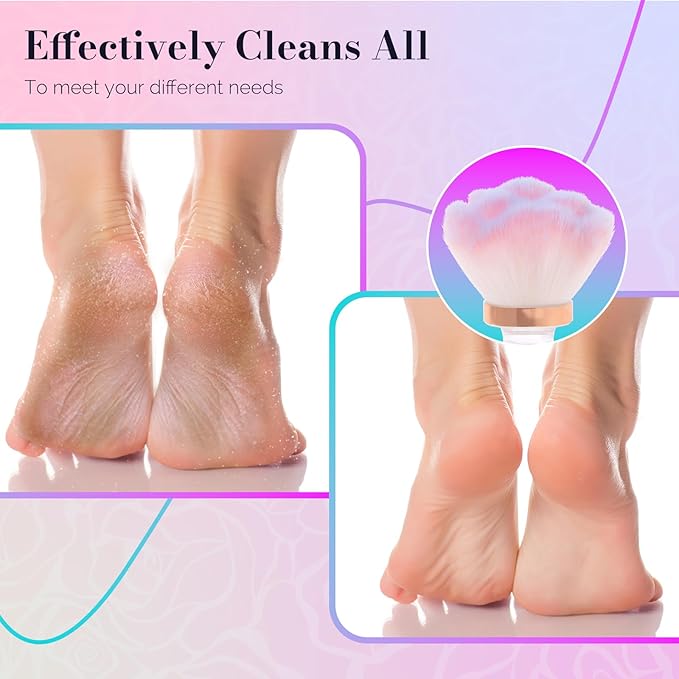 MelodySusie Nail Art Dusting Brush,Dust