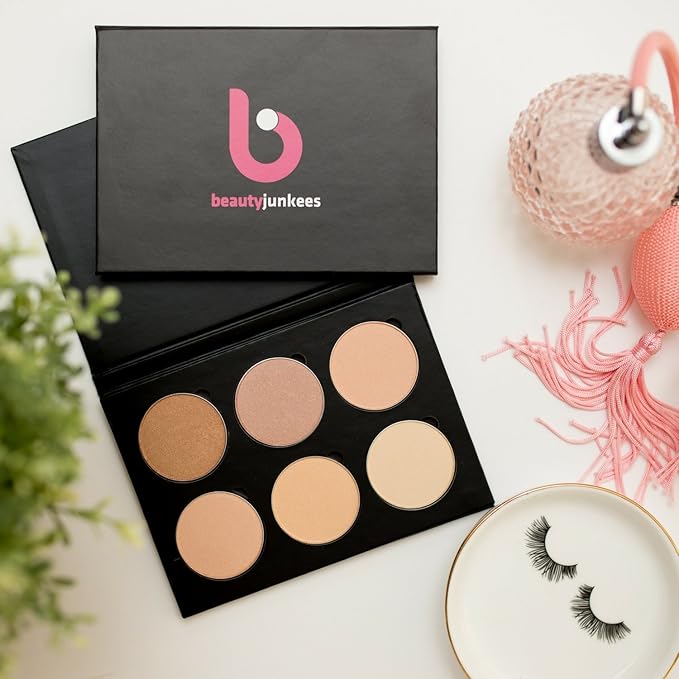 Makeup Highlighter Palette – Beauty Junkees Powder Highlighter