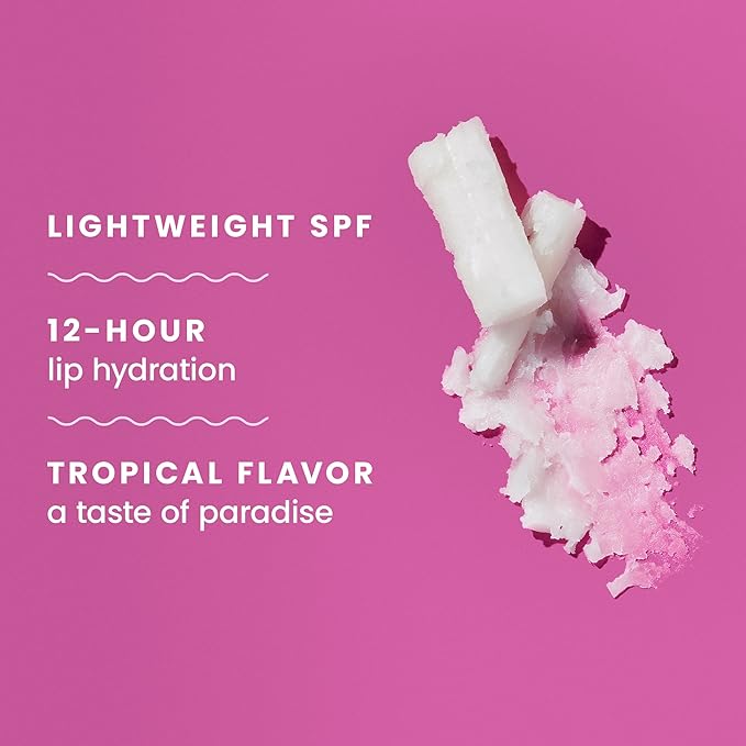 Hawaiian Tropic Tropical Lip Balm SPF 30 | SPF Lip Balm, Beach Essentials, Travel Sunscreen for Lips, Beach Necessities, Summer Essentials, Sunblock for Lips, Sun Protection, 0.14oz (Pack of 10)