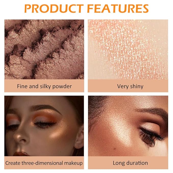 evpct 1Pcs Glitter Highlighter Powder Stick Make up mujer 03