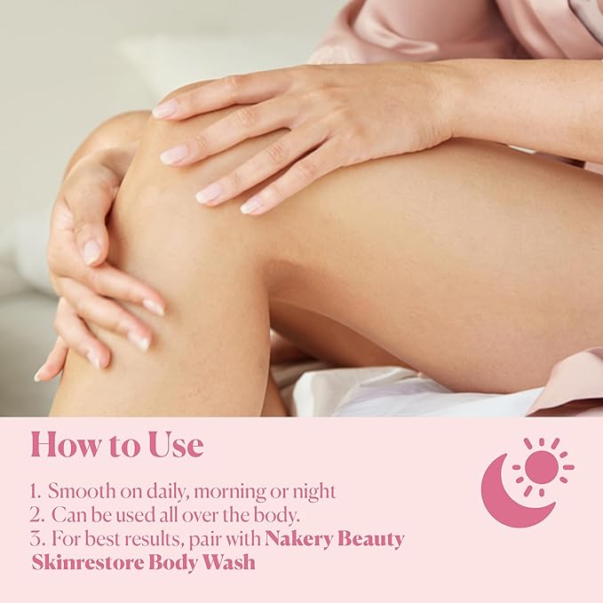 Nakery Body Butter Anti Aging Moisturizer - Body Cream Skin Tightening Cream & Neck Firming Cream, Moisturizing Cream & Neck Tightening Cream for Body & Face Cream for Dry Skin 300ml (Love in Bloom)