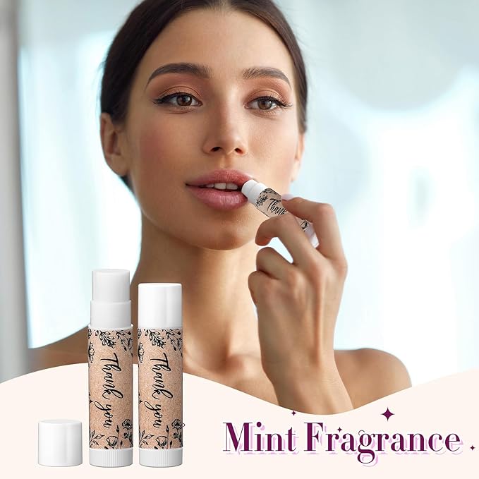 30 Pcs Thank You Lip Balms