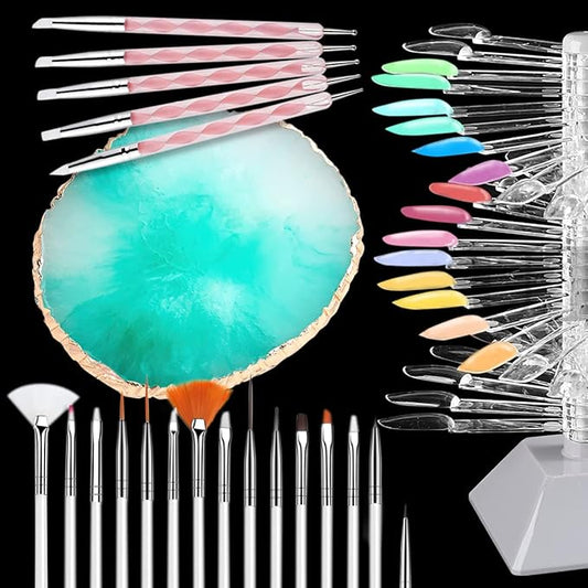 Nail art brush pro set