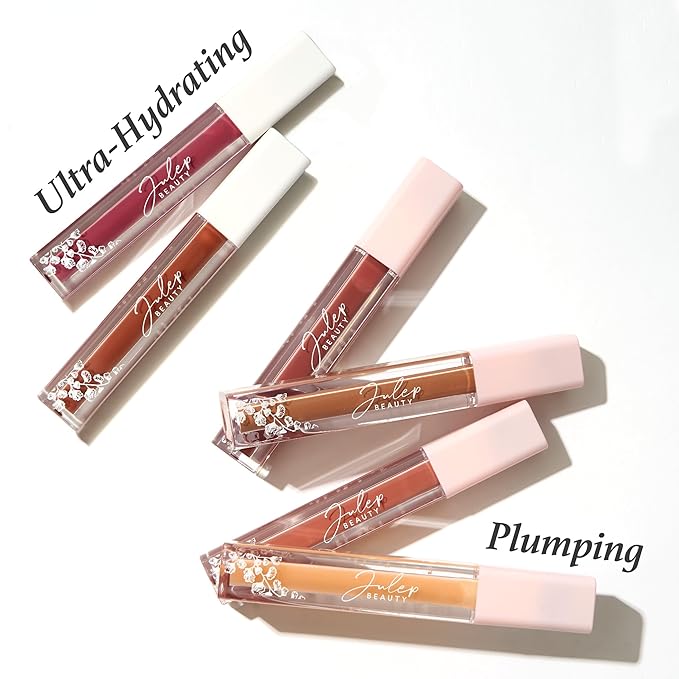 Julep So Plush Hydrating Lip Gloss – High-Shine, Non-Sticky Lip Color - Vitamin E for Soothing & Repair – Cruelty-Free, Moisturizing Gloss – All The Feels