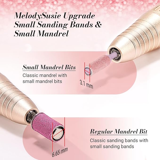 Melodysusie 50 pcs nail drill