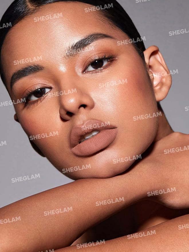 SHEGLAM Lip Liner Creamy Matte Pencil High Pigment Not Easy to Fade Silky Smooth Matte Contour Tint Lip Makeup-Concrete Jungle