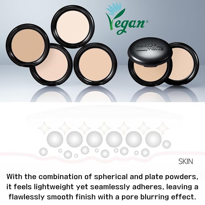 Blur Powder Pact - Pressed Powder Compact with (2.5 IVORY) 0.32oz