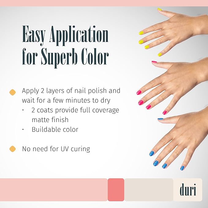 duri Trio Neon Nail Polish