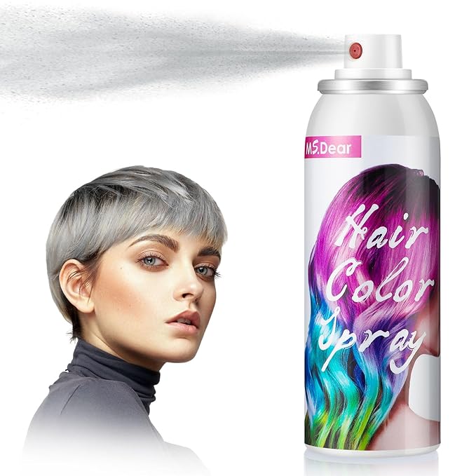 Gray Hair Spray Color ONE-TIME