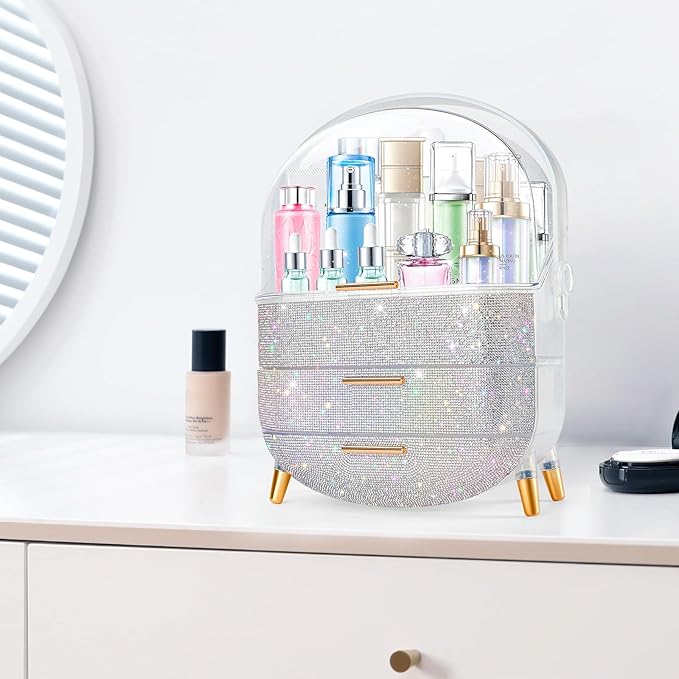 Teen girls gift makeup organizer,skincare