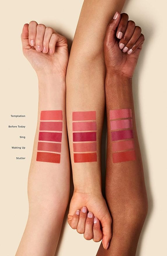 ILIA - Color Haze Multi-Use Matte Pigment | Cream Blush + Lip Color In One | Nourishing, Fuss-Free Application | Non-Toxic, Vegan, Cruelty-Free, Silicone-Free (Temptation Soft, 0.23 fl oz | 7 ml)