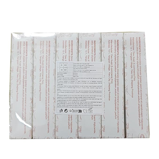 Hydrating Roll On Lip Oil, 6 Pcs Lip Glow Oil Plumpimg Lip Balm Long Lasting Non Sticky Lip Gloss Transparent Colorless Moisturizing Lip Lotion