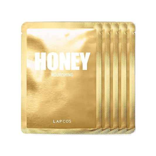 LAPCOS Honey Sheet Mask, Daily Face Tighten
