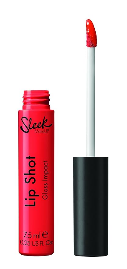 Sleek MakeUp Lip Shot Game Player (Red-Orange) 7.5ml