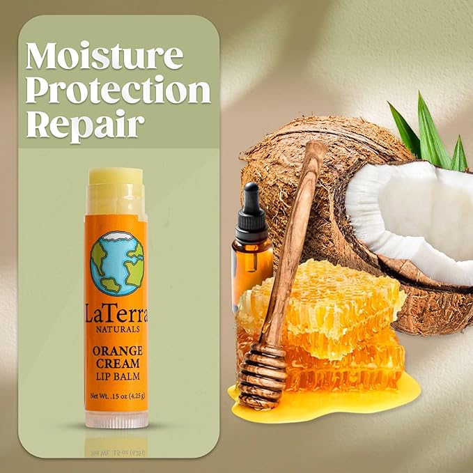 USDA Organic Lip Balm Pack of Moisturizing