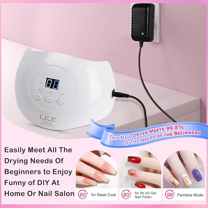 Uv light for gel nails,lke