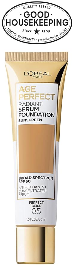 L'Oreal Paris Age Perfect Radiant Serum Foundation with 1 Ounce