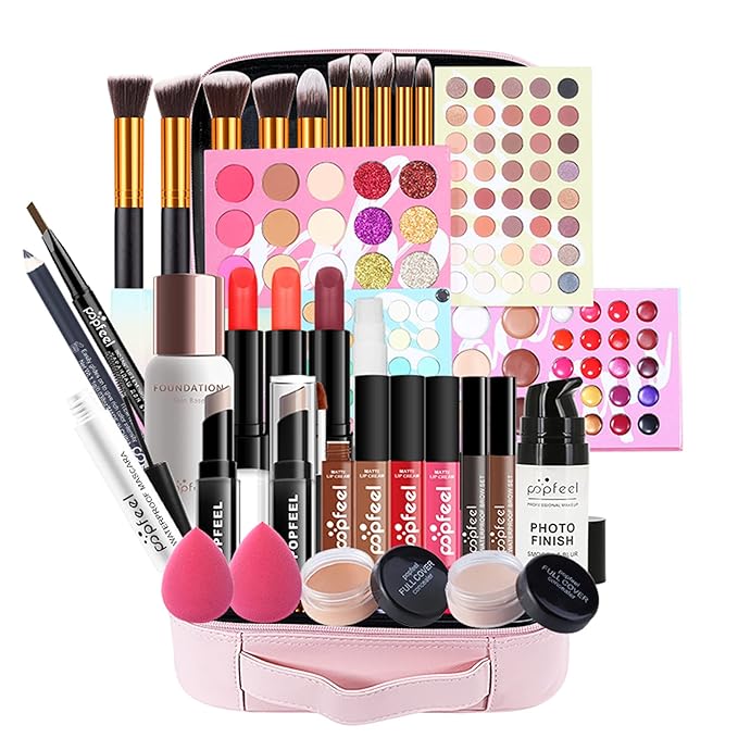 All-in-one Makeup Set Holiday Gift | Full Makeup