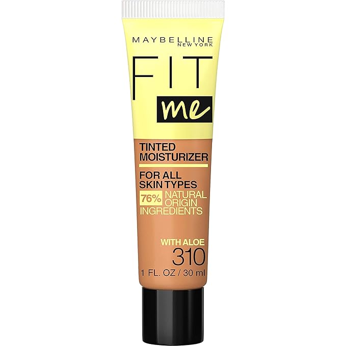 Maybelline Fit Me Tinted Moisturizer, Natural Coverage, Face 1 Count