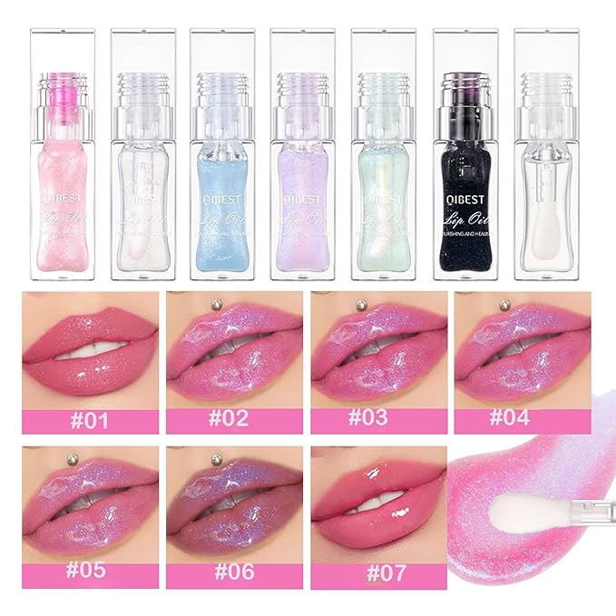 Color Changing Lip Glow Oil Set - 2PCS Changing