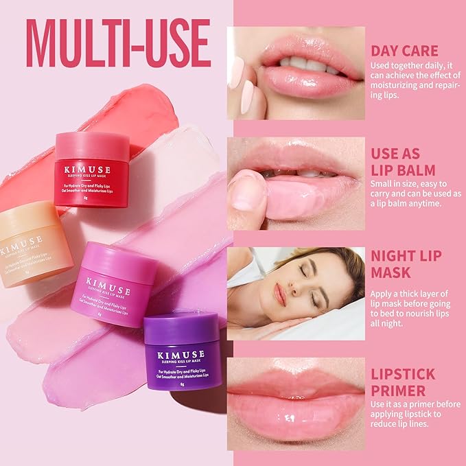 KIMUSE Lip Sleeping Mask Set -