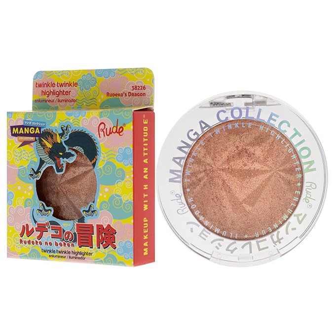Rude Cosmetics Manga Collection Twinkle Twinkle Highlighter - 0.14 oz