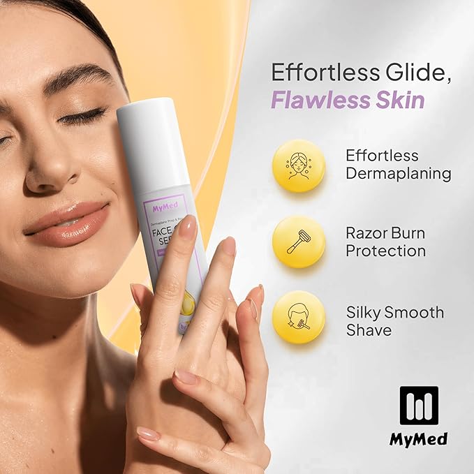 Face Oil for Dermaplaning for Smooth Razor Glide, with Squalane & Jojoba Oil, Facial Oil for Dermaplaning, Dermaplane Oil for Women Face, Suitable for all Skin Types 1.70 Fl Oz