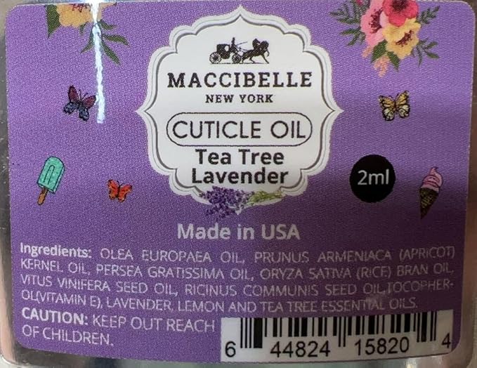 Maccibelle Lavander Pure Cuticle &