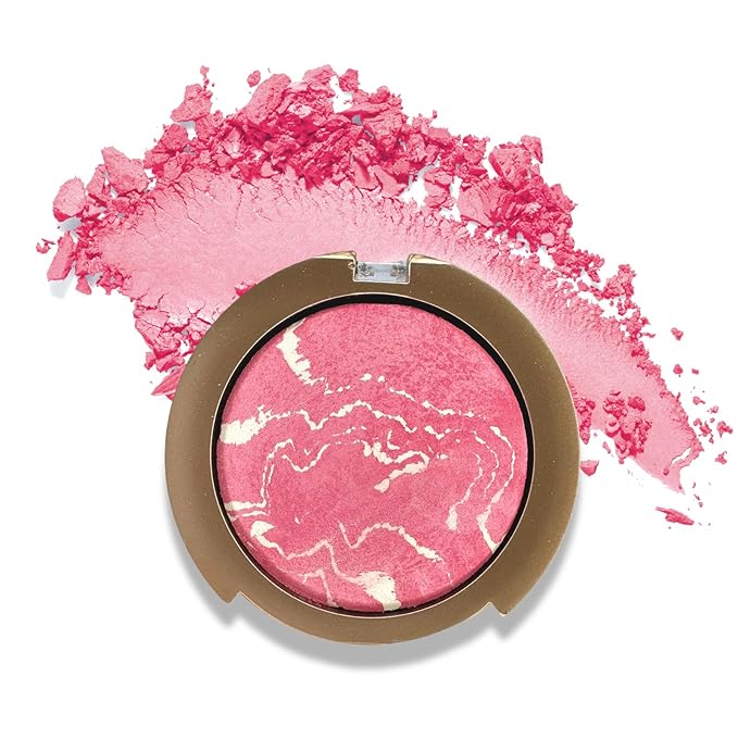 Baked Blush Powder, Natural Glow Blush Palette, Contour Makeup #02