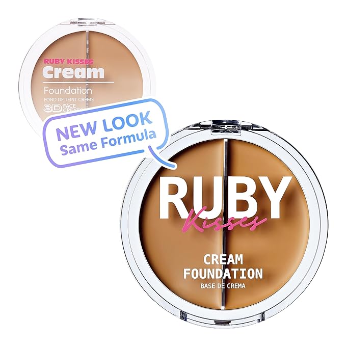 Ruby Kisses 3D Face Creator Cream Foundation & (Level 7)