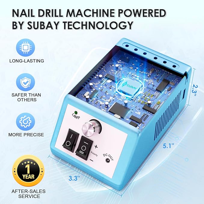 Subay professional nail drill electric