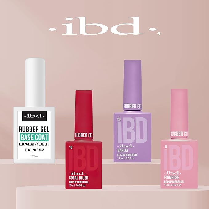 IBD Rubber Gel Base Coat 0.5 oz