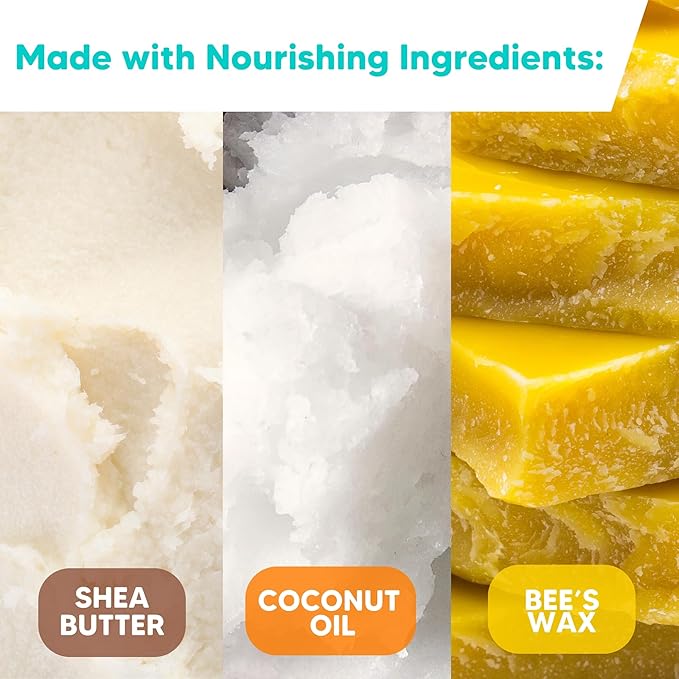 Onyx Professional Cracked Heel Repair Balm Stick for Dry Cracked Feet Treatment, Tea Tree Scent, 2 pack - Moisturizing Foot Balm, Rolls On, No Mess Like Foot Cream or Foot Lotion, Heel Treatment